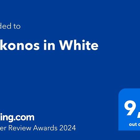 Mykonos In White Villa Mykonos Town Eksteriør bilde