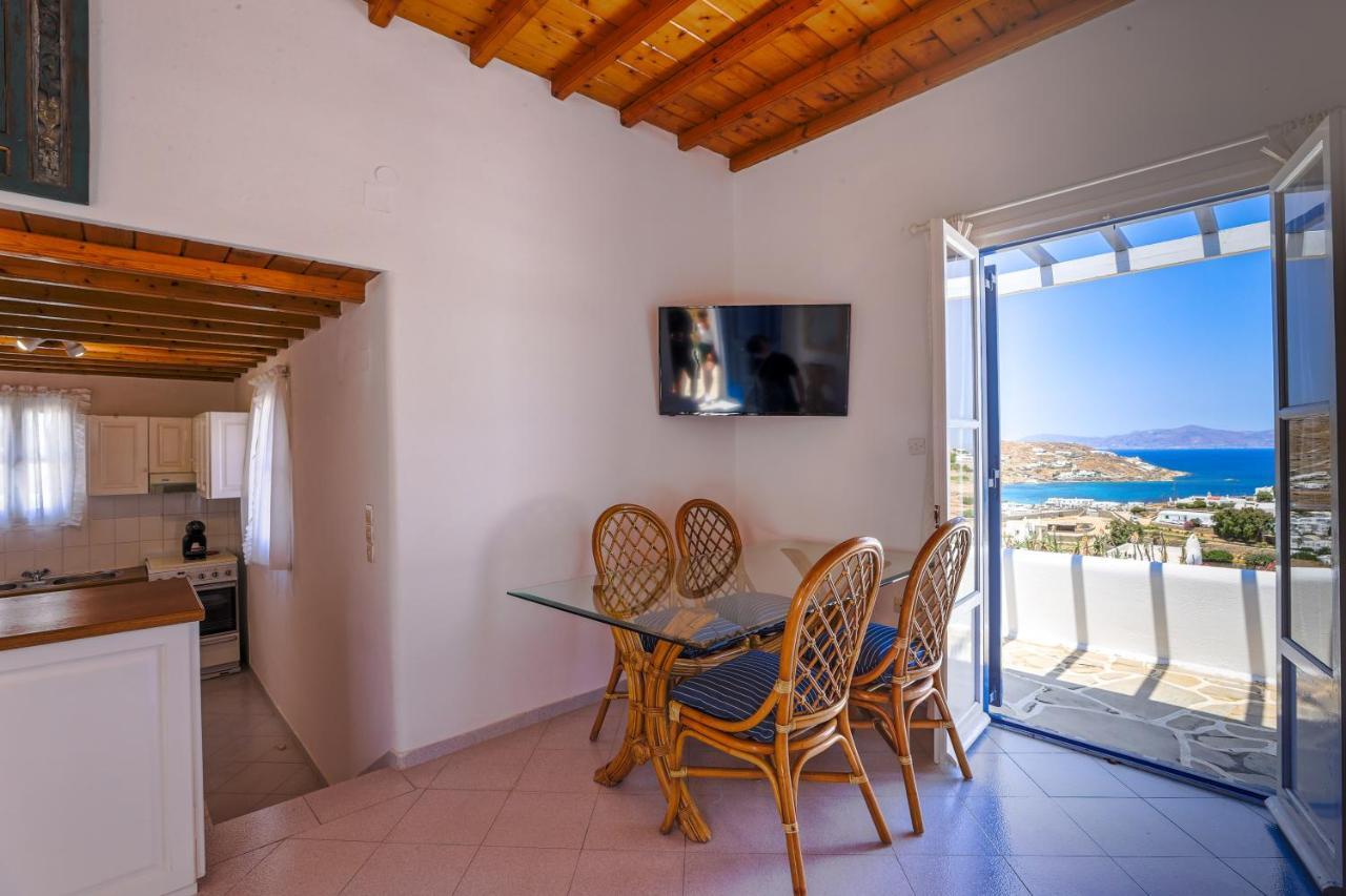 Mykonos In White Villa Mykonos Town Eksteriør bilde