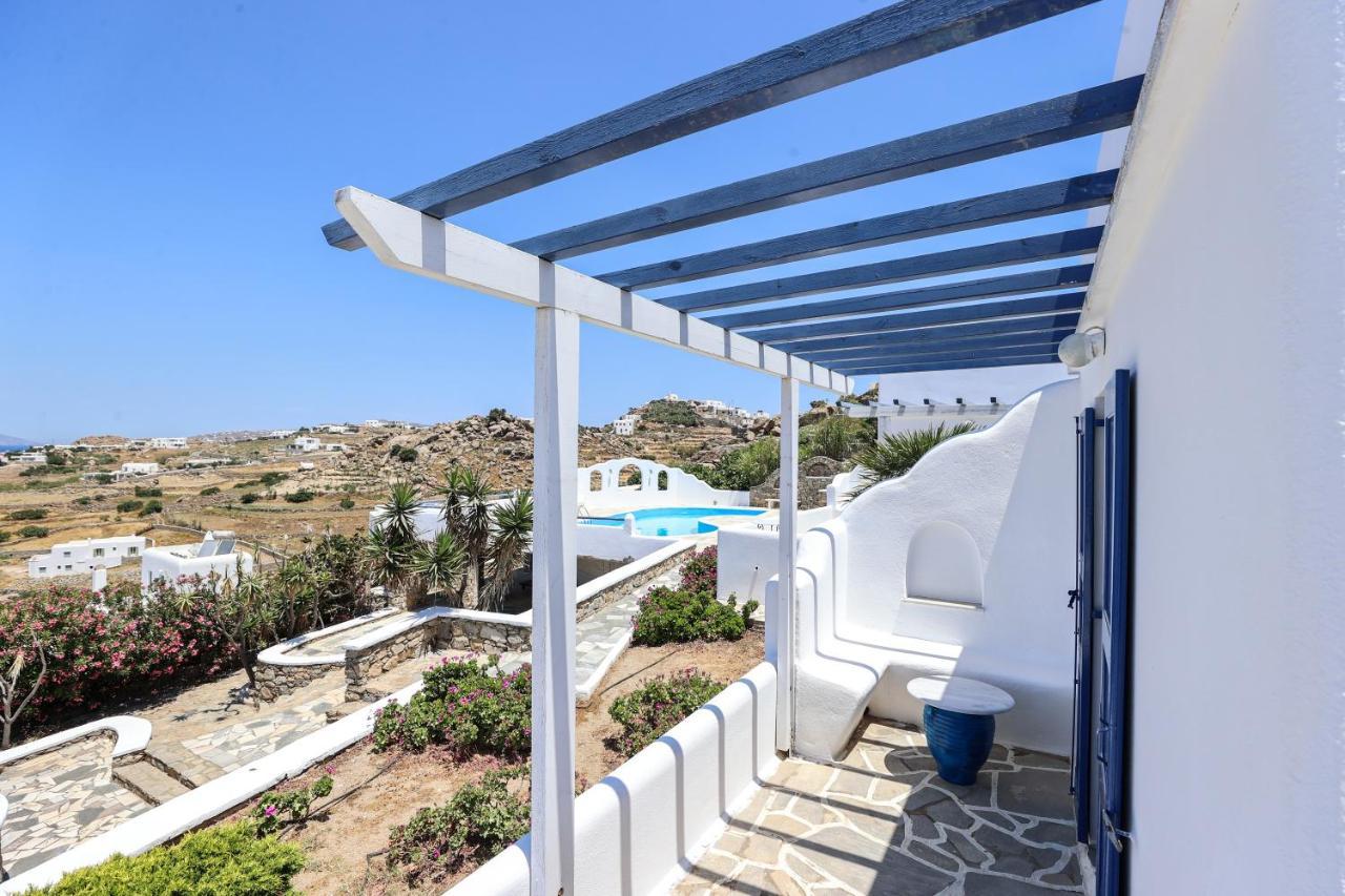 Mykonos In White Villa Mykonos Town Eksteriør bilde